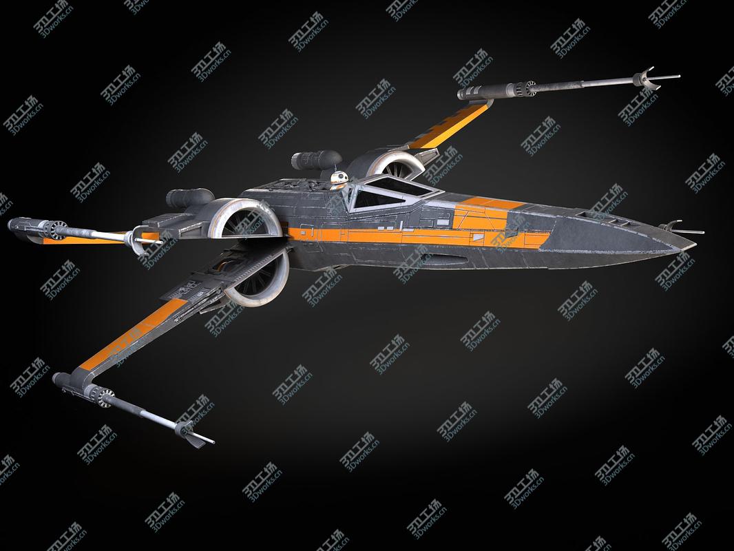 images/goods_img/2021040165/X-Wing Fighter Black T-70/1.jpg